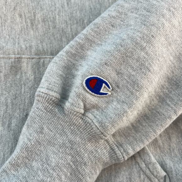 90s Delaware Champion Reverse Weave hoodie sweatshirt 1990s vintage - Picture 3 of 7
